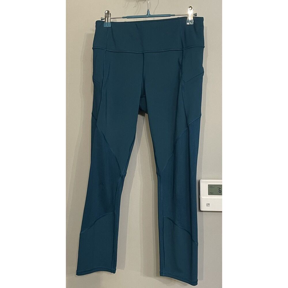 Athleta Leggings Capri High Rise Active Yoga Performance Stretch Womens ST
